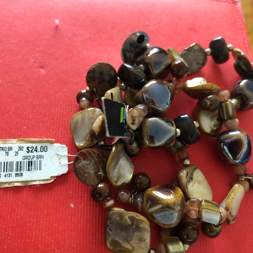 Brown Beaded Bracelet